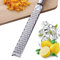 Limón Naranja Frutas pelador herramienta de pelar profesional para cocina, Utensilio para Cocktails Multifunción, Limón Acero inoxidable Zester Rallador Naranja Cítrico Cocina Peeler Tool（Estilo1）