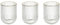 Tognana Eclipse Lot de verres 300 cc en verre transparent