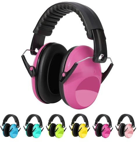 Kriogor Casque Anti Bruit Enfant, SNR 26 dB, Casque Anti Bruit Bébé Pour l’Autisme, TDAH, Feux d’Artifice, Concert, Protection Auditive Enfant pour Dormir, étudier, Tirer