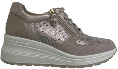 ENVAL SOFT Schuh mit Keilabsatz Taupe 5760722, Custom, 40 EU