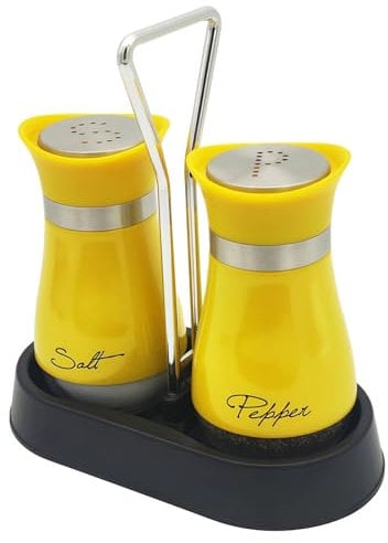 CCHONG Salt and Pepper Shaker Set (Yellow)