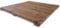 SUNWOOD Pedana doccia in legno Thermo-Wood interno/esterno 78x78 cm, con piedini antiscivolo