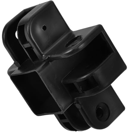 Zeltverbindungshardware 4 Stück PP Schwarz, Viercorner Design | Zeltstangen Halter, Wohnmobil Markisenzubehör für Markstände, Portable Montage
