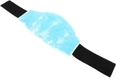 HOMOCONO Wiederverwendbarer Nacken Eisbeutel aus Gel Kühlpack für Nacken und Schultern Flexible Anwendung für Heiße und Kalte Therapie Angenehmes Design für Entspannende Massage