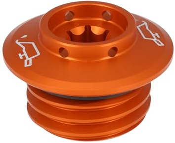 VGOL Öleinfülldeckel M24x3 CNC Aluminium Verschluss kompatibel mit KTM 690 SMC R Enduro Duke 790 890 1290 Super Duke R GT