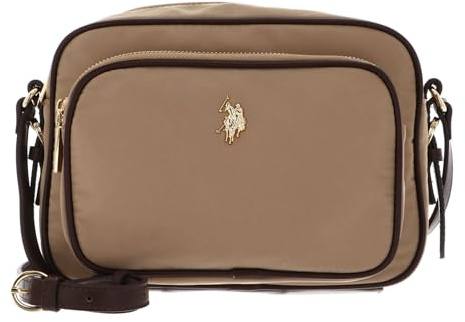 U.S. Polo Assn. Umhängetasche Houston Crossbody Bag Warm Taupe beige
