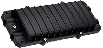 Fiber Optic Connection Box 2 in 2 out 12 Core Junction Box Waterproof Flame Retardant Power Distribution for Indoor Outdoor