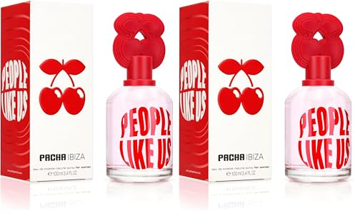 Pacha Ibiza People Like Us Eau de Toilette for Women 100 ml (Paquete de 2)