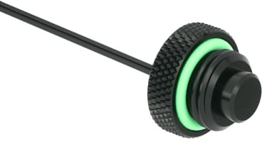 Barrow Temperatursensor leerer Stoppstecker, G 1/4 - 10 k, Schwarz