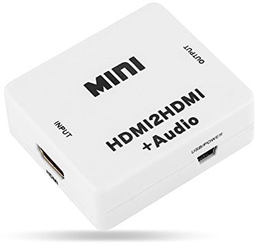 Convertitore audio HDMI-HDMI 1080P, RGBS, con uscita da 3,5 mm e supporto per video HD, PS3, XBOX, HDTV