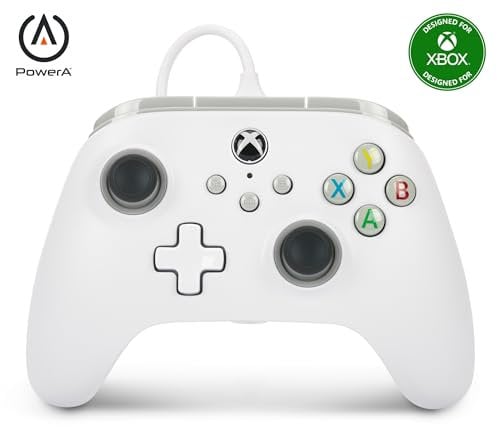 PowerA Controller cablato per Xbox Series X|S - Bianco