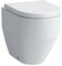 LAUFEN PRO Stand-WC- Kombination, Tiefspüler, wandnah, 360x530mm, H8229560000001, Farbe: Weiß
