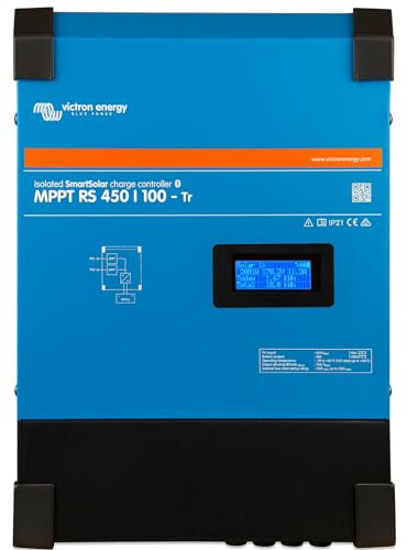 Victron Energy SmartSolar MPPT RS Tr Laderegler (Bluetooth) - Solar Laderegler - 450V DC 100 Ampere 48-Volt
