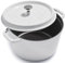 Staub Forno olandese in ghisa 5-qt Tall Cocotte, prodotto in Francia, serve 5-6, bianco