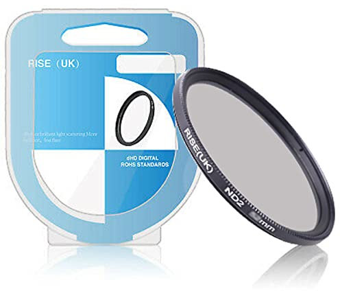 58MM FILTRO ND2 NEUTRAL DENSITY filter 58 MM ND 2 densita neutra ultra slim professionale obiettivo lente lens sottile fotocamera camera compatibile con NIKON CANON SONY