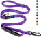 IOKHEIRA Bungee Dog Leash, Anti Pull Dog Leads with Car Seat Belt Buckle, Reflective Thread Dog Leads with Traffic Control Handle, Adjustable Dog Leash for Small Medium Large Dogs