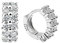WYAHYQ Creolen Silber 925 Klein mit Zirkonia Ohrringe Silber 925 Creolen Silber Ohrringe Damen 925 Unisex 10mm
