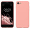 kwmobile Handyhülle für iPhone SE 2022 Hülle/iPhone SE 2020 / iPhone 8 / iPhone 7, für iPhone SE Hülle - Schutzhülle für kabelloses Laden - Case in Rosegold matt