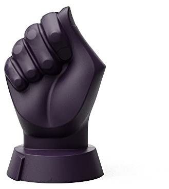 FIFTYEIGHT PRODUCTS CEELINGS Hand des Lichts, Abdeckung für Deckenleuchten, Lampenbaldachin, inklusive Montageteile zum Aufhängen von Leuchten/Made in Germany (aubergine)