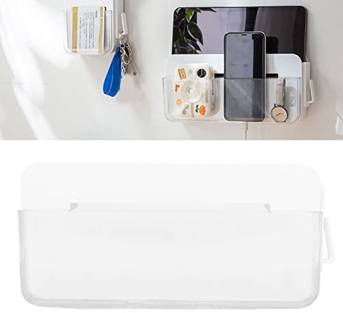 Caja Organizadora de Pared, Caja de Soporte de Almacenamiento de Pared, Soporte de Control Remoto para Cocina, Oficina, Dormitorio, Baño