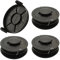 3405685 - Bobina di ricambio per Ein-hell GC-ET 4530 RTV 400 RTV 550/1 (3 bobine + 1 tappo)