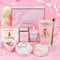 TOLOYE 30th Birthday Gifts for Women, Pink Mug Gift Set with Aromatherapy Candle, Bath Bomb, Keychain, Card, 30th Birthday Presents for Mom, Sister, Friend