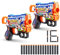 XSHOT Skins Mega Menace Blaster (2 Blasters) – Skin mit Sonic The Hedgehog (16 Darts) von ZURU