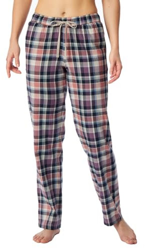 Schiesser Damen Schlafhose lang Webhose-Mix + Relax Pyjamaunterteil, Multicolor 1_180186, 38