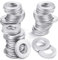 VOSSOT Lot de 100 rondelles de carrosserie en acier inoxydable A4,8, rondelles métalliques pour écrous et vis (M10)