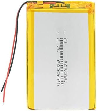 3.7V 6000mah 906090 Lithium Ion Polymer Battery, Lipo Rechargeable For Tablet Digital Product