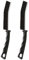 2 Pcs Zephy Crevice Cleaning Brush, Hard-Bristle Cleaning Brush UK, Multi-Purpose, Carpet Brush, Kitchen Gadgets 2023 New, Grout Cleaner, Grout Brush, Tile, Bathroom, Gap Cleaning Brush (Plastic)