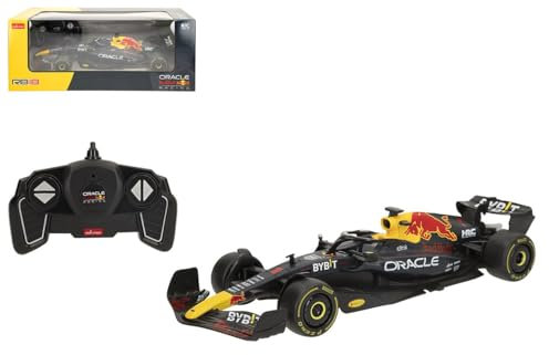 ColorBaby 41287 Rastar F1 Oracle Red Bull Racing RB18, offizielles Lizenzprodukt, Maßstab 1:18, Formel 1, ferngesteuertes Fahrzeug, Frequenz 2,4 GHz, 6 Richtungen, ferngesteuertes Spielzeug