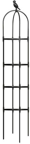 YIQIYOU Rankhilfe Garten Obelisk Metall Rankhilfe Rankobelisk Großes Pflanzen Rankhilfe, Witterungsbeständige Rosen Spalier, Rankhilfen für kletterpflanzen, Einfach Zu Montieren (Size : 30x180cm)