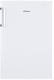Candy CCTLS 544WHN - Frigorífico Mini, Bajo Encimera, Alto 85cm, Capacidad 125L, Tecnología Estática, Cajón Verdulero, Control Temperatura Mecánico, Iluminación LED, Puerta Reversible, 40DB, Blanco