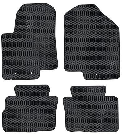 moto-MOLTICO Fußmatte Auto - Automatten - Auto Teppiche - Eva Material Auto Fussmatten - Car Mats - Auto Fußmatten passend für Kia Soul I FL 2011-2013