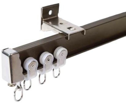 Tringle à rideau flexible de 3 m pour rideaux de camping-car, séparateur de pièce, tringle à rideau de douche incurvée de 3 m