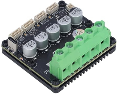 Treiberplatine für Bürstenlosen Servomotor-Controller, FOC 400 W BLDC PWM UART CAN, für STM32F405RGT6, AMT102 AMT103 AS5047P