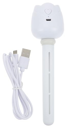 Hemobllo Tragbarer USB Kleiner Luftbefeuchter mit 50ml/h Kapazität aus Abs Kompakter Mobiler Luftbefeuchter für Zuhause und Reisen Weißes Design