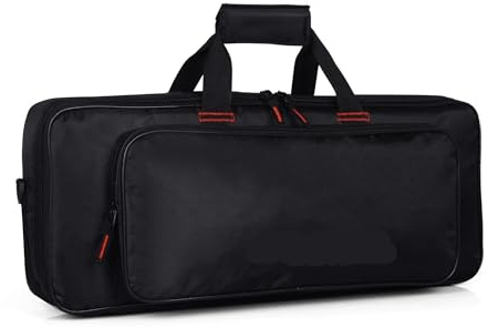 MIDI Keyboard Case 37 Key Keyboard Carry Bag Oxford Waterproof Midi Board Case with Straps 60 x27x10cm 23.62x10.63 x3.93