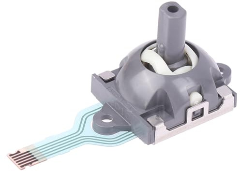 CAZSTYK Sostituzione della levetta reattiva a 360 gradi Impugnatura migliorata Dispositivi gioco portatili leggeri Sostituzione ' asta analogica Joystick ergonomico per portatile