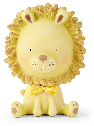 Mousehouse Gifts -Baby oder Kinder Löwen Spardose Sparbuch für Jungen und Mädchen Babyshower Geschenk Taufgeschenk