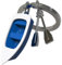Schlüsselanhänger, Boot, Paddelboot, Blaues Weißes, Boot Mit Chrom Paddeln