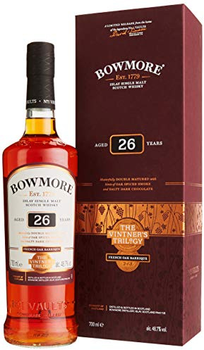 Bowmore 26 Years Old THE VINTNER'S TRILOGY French Oak Barrique 48,7% Vol. 0,7l in Geschenkbox