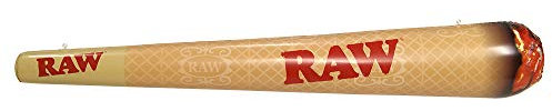 RAW aufblasbarer Riesen Cone 175cm, Party Dekoration, Braun, aufblasbare Dekoration, Cone