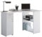 VCM Computertisch | Eckschreibtisch mit Schublade | Maße ca. H. 76 x B. 118 x T. 77 cm | Schreibtisch - Linzia