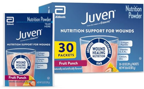Juven Nutrition Support for Wound Healing, Fruit Punch, 30ct