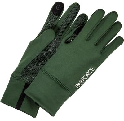 Parforce Powerstretch-Handschuhe E-Tip n' Grip Oliv 11