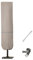 Garden Balsam Patio Umbrella Cover 228x50/60cm Fits for 2-3.5m (7-11ft) Offset Umbrellas or 4.5M (15ft) Double Sided Outdoor Umbrellas with Zipper and Rod, Water Resistant, Fade Resistant