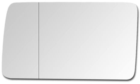 Spiegelglas zum Kleben Ersatzspiegelglas Außenspiegel Links Asphärisch passend für MERCEDES E-KLASSE W124 1985-1996