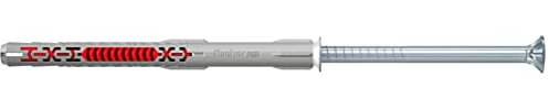 Fischer Tasselli Prolungati DuoXpand T R 10x100 con Vite Inox a Testa Svasata Piana, 50 Pz, 562164